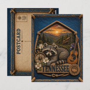 Tennessee Vintage Travel Postcard