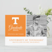 Tennessee Volunteers Graduate Invitation (Standing Front)