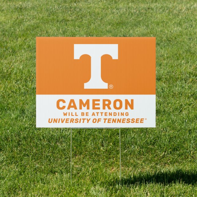 Tennessee Volunteers Graduate Sign (Insitu)