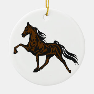 Tennessee Walker Ceramic Ornament
