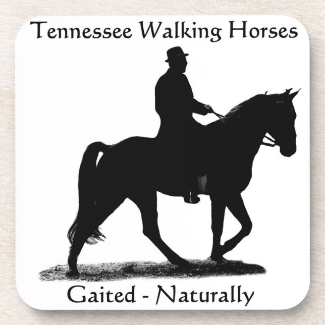 Tennessee Walking Horse coaster (Front)