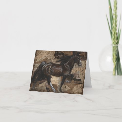 Tennessee Walking Horse Greeting Card