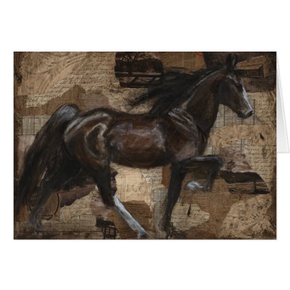 Tennessee Walking Horse Greeting Card