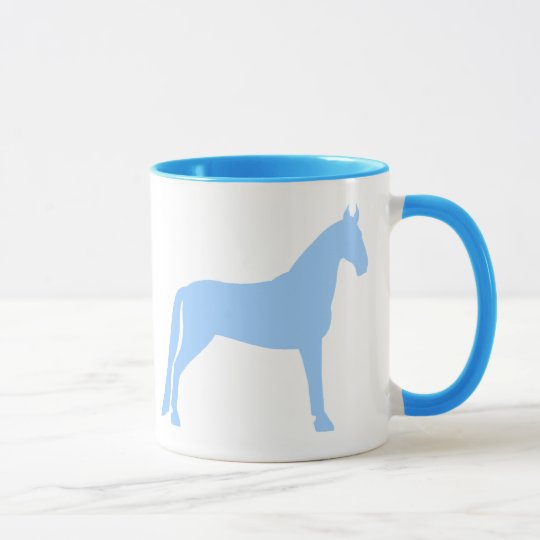 Tennessee Walking Horse (light blue) Mug