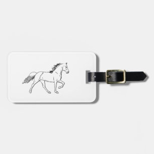 Tennessee Walking Horse Luggage Tag