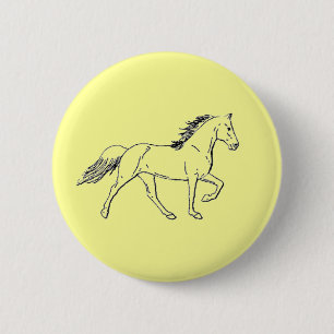 Tennessee Walking Horse Pinback Button