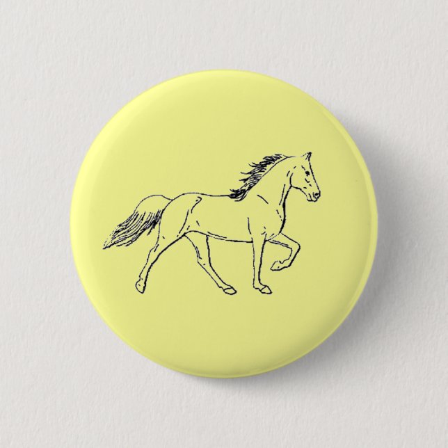 Tennessee Walking Horse Pinback Button (Front)