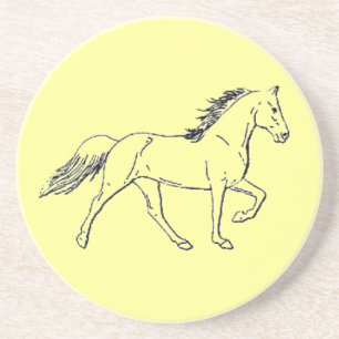 Tennessee Walking Horse Sandstone Coaster