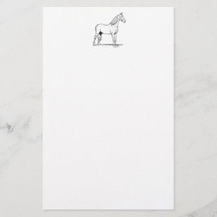 Tennessee Walking Horse - Standing Stationery