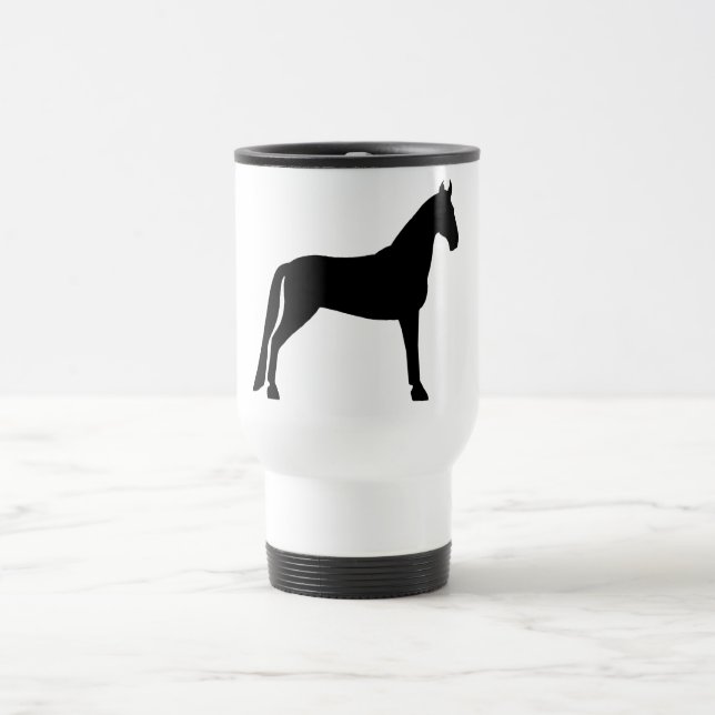 Tennessee Walking Horse Travel Mug (Center)