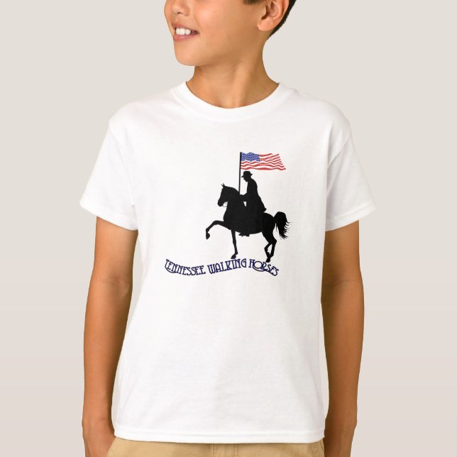 Tennessee Walking Horses T-Shirt (Front)