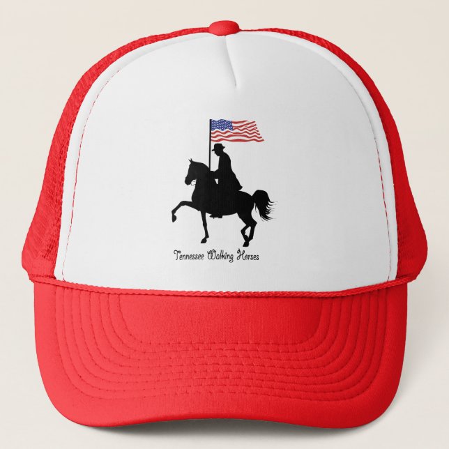 Tennessee Walking Horses Trucker Hat (Front)