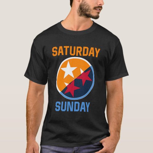 Tennessee Weekend Fan Of The Vols Football Orange  T_Shirt