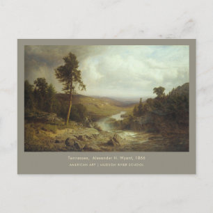 Tennessee Wyant American Art Landscape Painting Postcard
