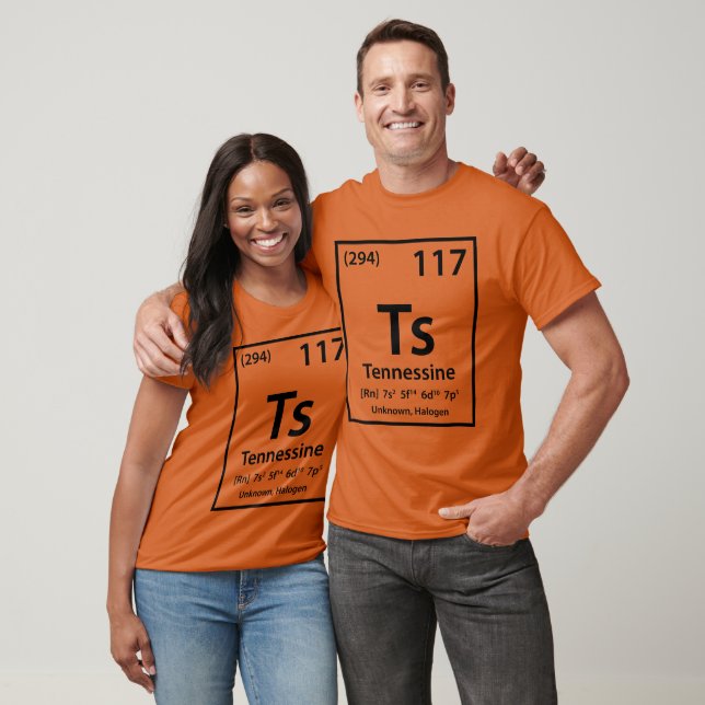 Tennessine Element (black) T-Shirt (Unisex)