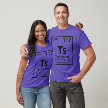 Tennessine Element (black)