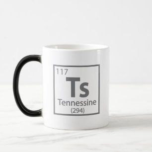 Tennessine - Tennessee Science Periodic Table Color Morph Mug