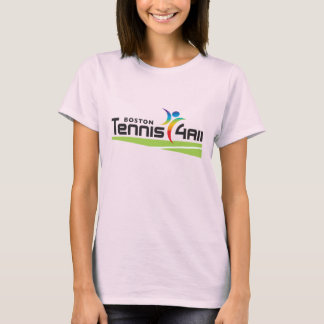 Tennis4All Ladies Ringer T-shirt