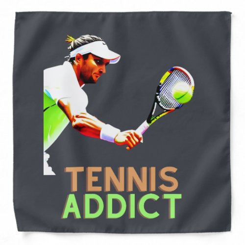 Tennis Addict Bandana