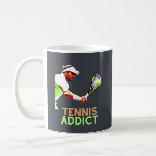 Tennis Addict Coffee Mug