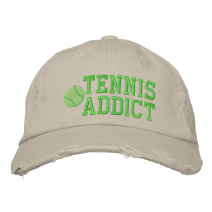 Tennis Addict Embroidered Hat