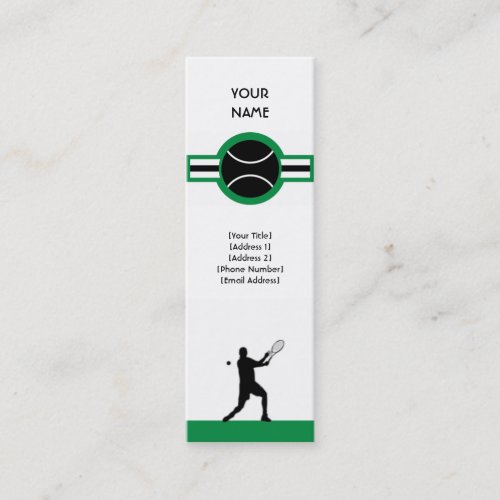 tennis : air star business cards