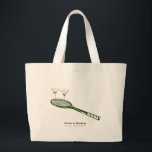 tennis and martinis  large tote bag<br><div class="desc">Elevate your daily essentials with our chic Tennis and Martinis Large Tote Bag. Perfect for tennis enthusiasts and martini lovers alike, this beautifully designed tote features charming illustrations of tennis rackets and martini glasses, capturing the fun and sophistication of your favorite pastimes. Crafted from high-quality, durable materials, our large tote...</div>