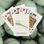 tennis and martinis  poker cards<br><div class="desc">Elevate your game night with our stylish Tennis and Martinis Poker Cards. Perfect for tennis enthusiasts and martini lovers, this beautifully designed deck features charming illustrations of tennis rackets and martini glasses, capturing the fun and sophistication of your favorite pastimes. Crafted from high-quality, durable materials, our poker cards ensure a...</div>