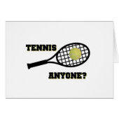 Tennis Anyone? (Front Horizontal)