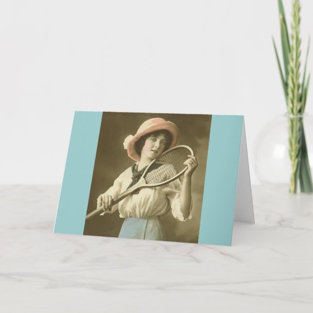 Tennis Anyone Card (Front)