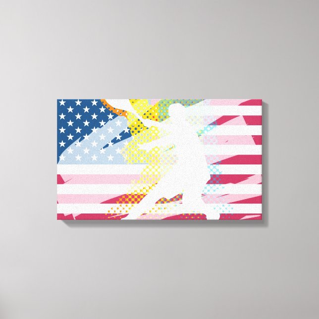 Tennis art painting on canvas (Front)