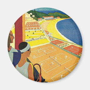 Tennis at Monte Carlo Magnet