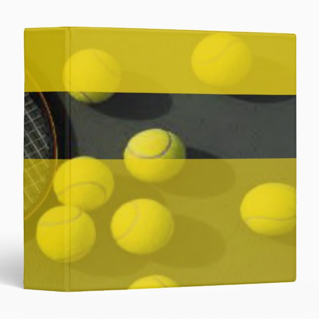 Tennis Avery Binder (Front/Spine)