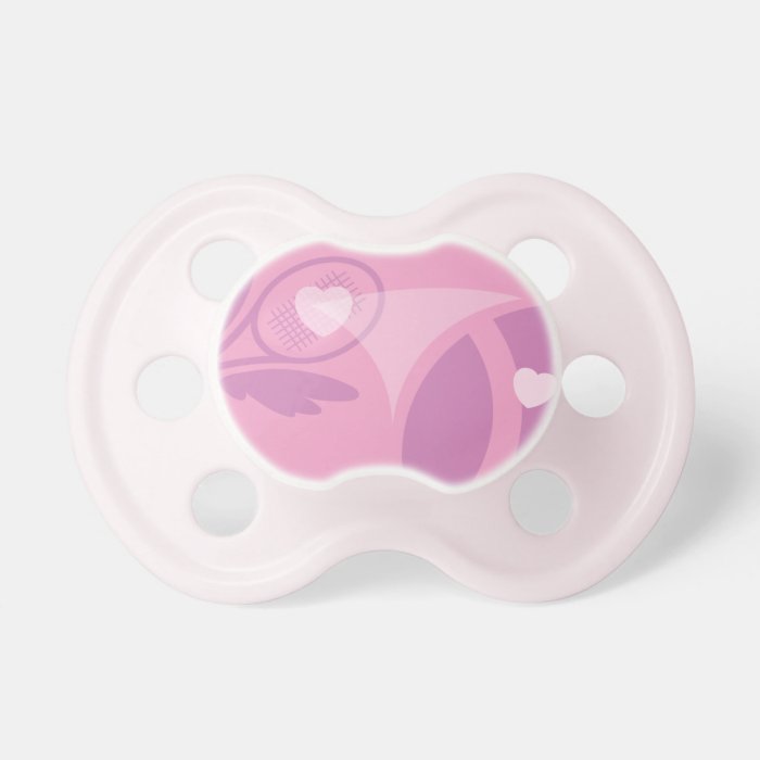 Tennis baby pacifier soother binkie dummy in pink