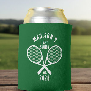 Tennis Bachelorette Party Last Swing Before Ring Can Cooler