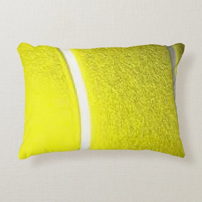 Tennis Ball Accent Pillow (Front)