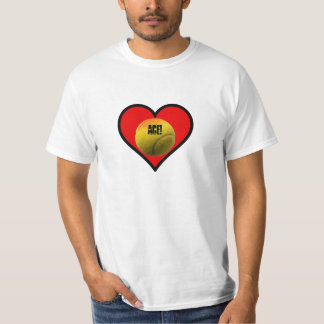 TENNIS BALL ACE OF HEARTS! T-Shirt