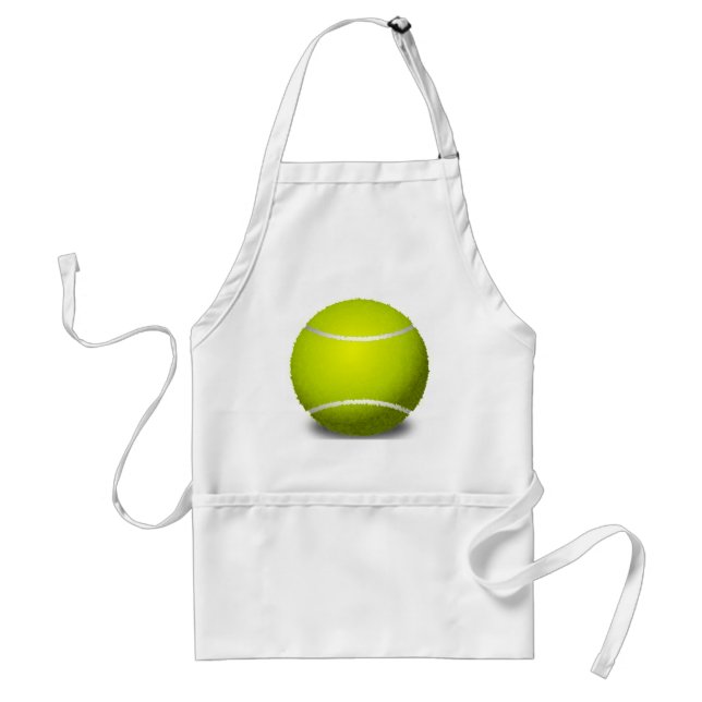 Tennis Ball Adult Apron (Front)