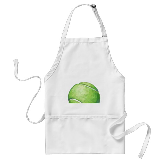 Tennis Ball Adult Apron (Front)