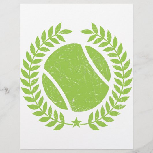 Tennis Ball and tennis Team Vintage design (Front)