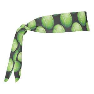 Tennis Ball Art Tie Headband