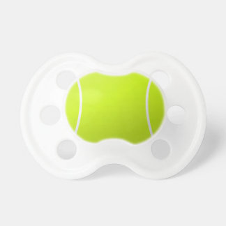 Tennis Ball Baby Pacifier for Young Tennis Fans!