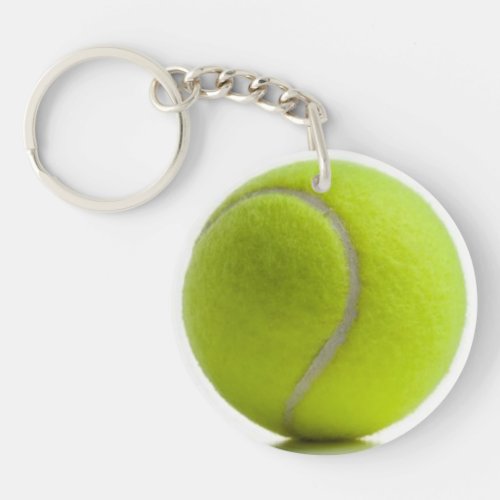 Tennis Ball Bag ID TAG or Backpack Keychain