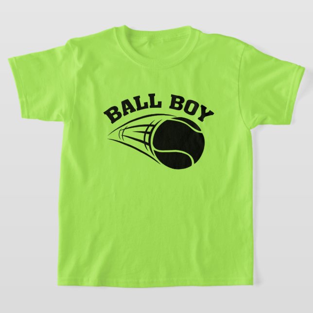 Tennis Ball Boy Tennis Ball T-Shirt (Laydown)