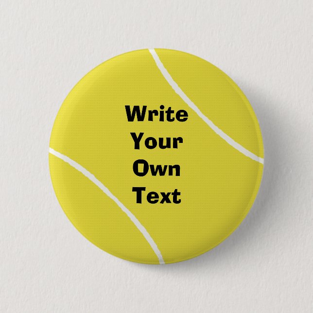 Tennis Ball Button (Front)