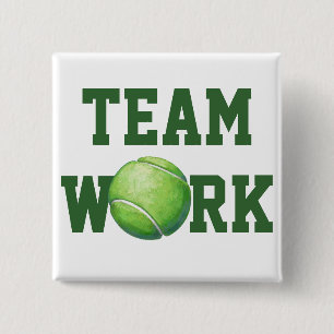 Tennis Ball Button