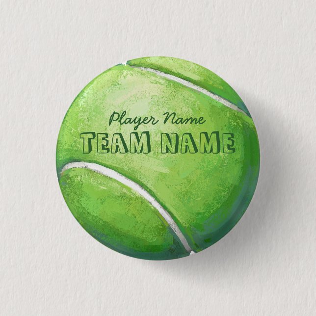 Tennis Ball Button (Front)