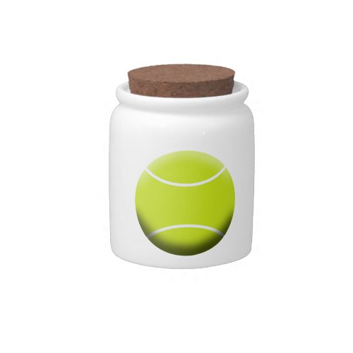 TENNIS BALL CANDY JAR