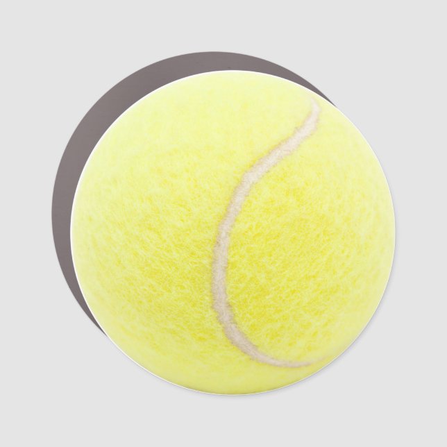 Tennis Ball Car Magnet (Front)