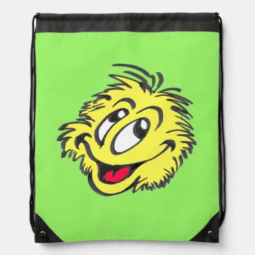 Tennis Ball Cartoon Drawstring Backpack